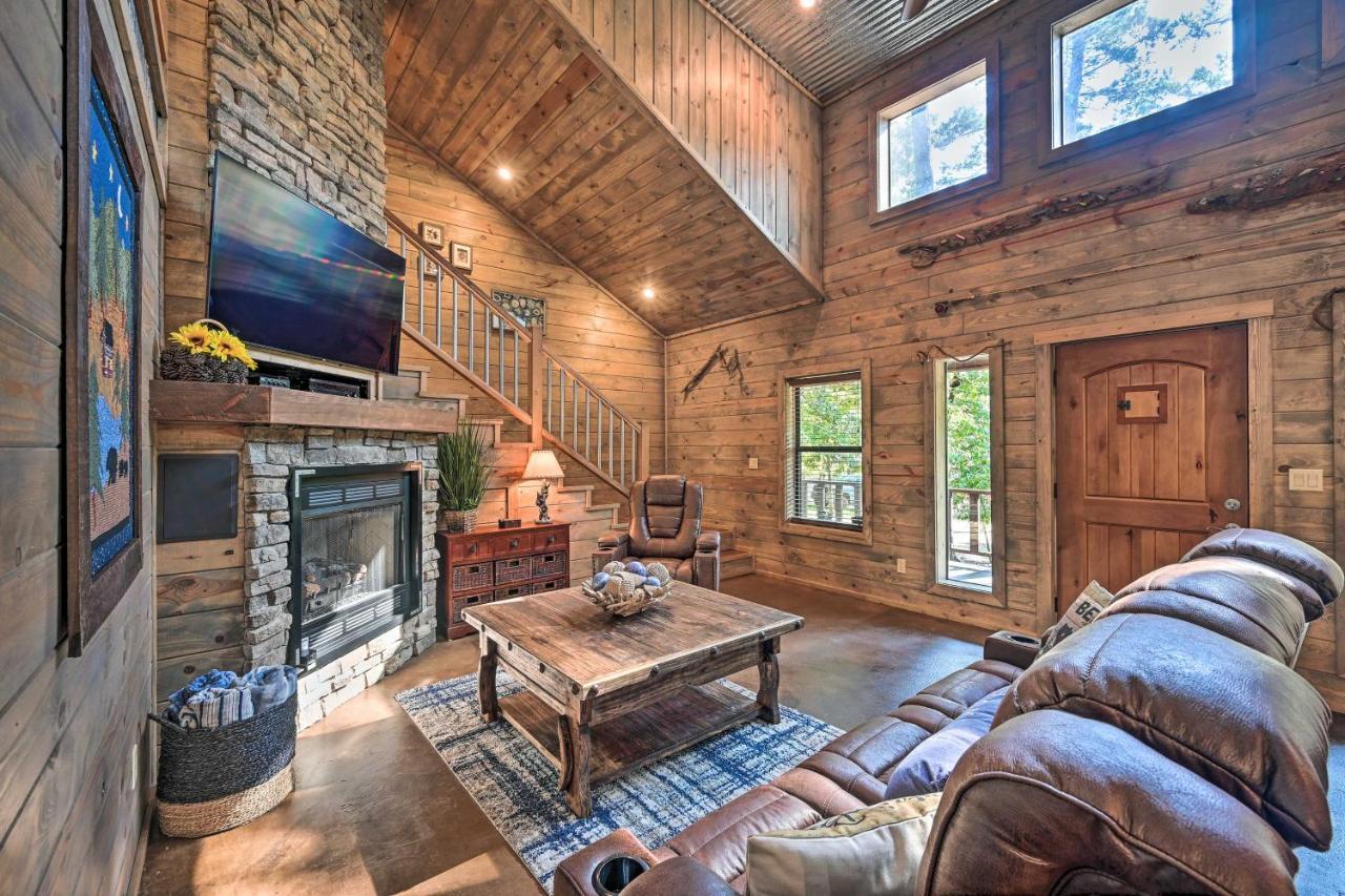 Stephens Gap Luxe Broken Bow Cabin With Tesla Charging Station מראה חיצוני תמונה
