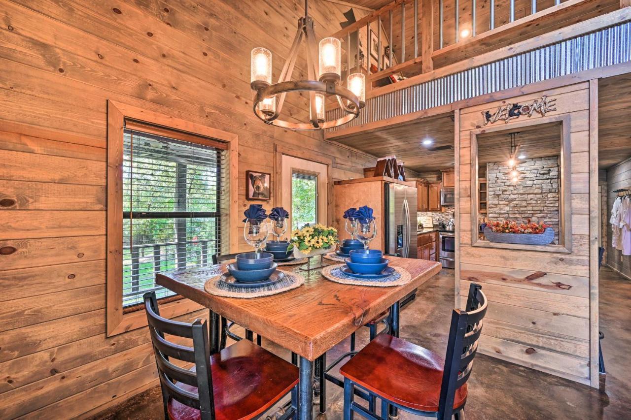 Stephens Gap Luxe Broken Bow Cabin With Tesla Charging Station מראה חיצוני תמונה